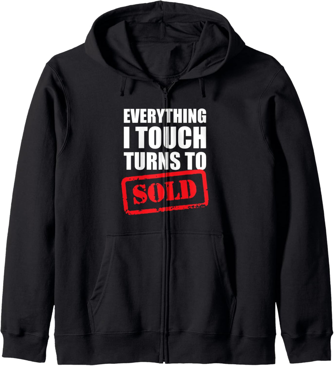 Real Estate Agent Gift Property House Real Estate Broker Kapuzenjacke