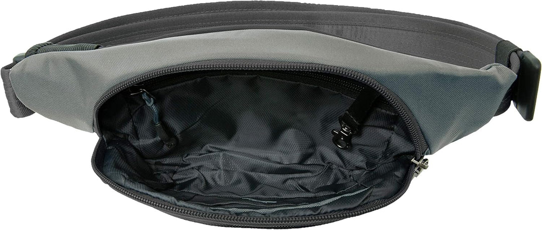 Travelon Anti-Diebstahl Active Waist Mehrzweck-Rucksack, anthrazit (Schwarz) - 43127 530 9.5 x 6 x 2