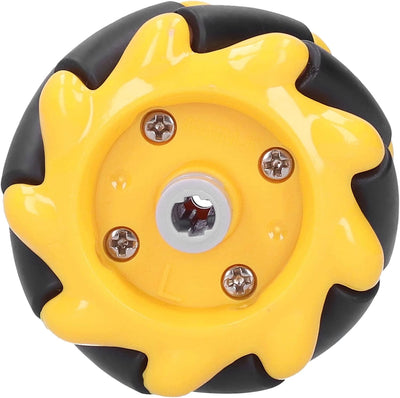 Hilitand Mecanum Wheel Kit Omnidirektionales Rad 48 Mm / 1,9 Zoll Smart Robot Car Autoteile Zubehör