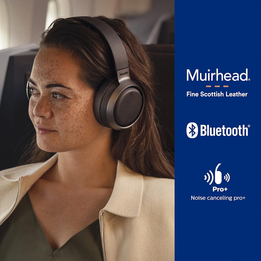 Philips L3/00 Audio Fidelio Kabellose Active Noise Cancelling Bluetooth Kopfhörer, Over-Ear für Erwa