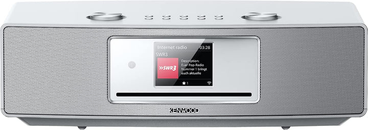 KENWOOD CR-ST700SCD-S - Smart Radio HiFi System mit WLAN, DAB+, Internetradio, CD/USB, Bluetooth Aud