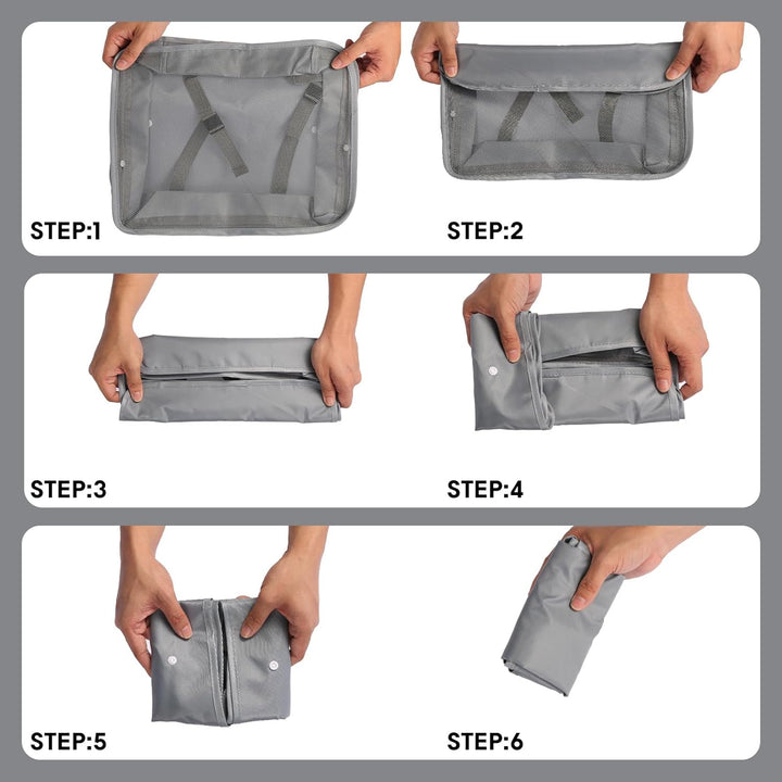 MosaiRudo 8-teilig Koffer Organizer Set, Packing Cubes, Packwürfel für Urlaub & Business,Reise Organ