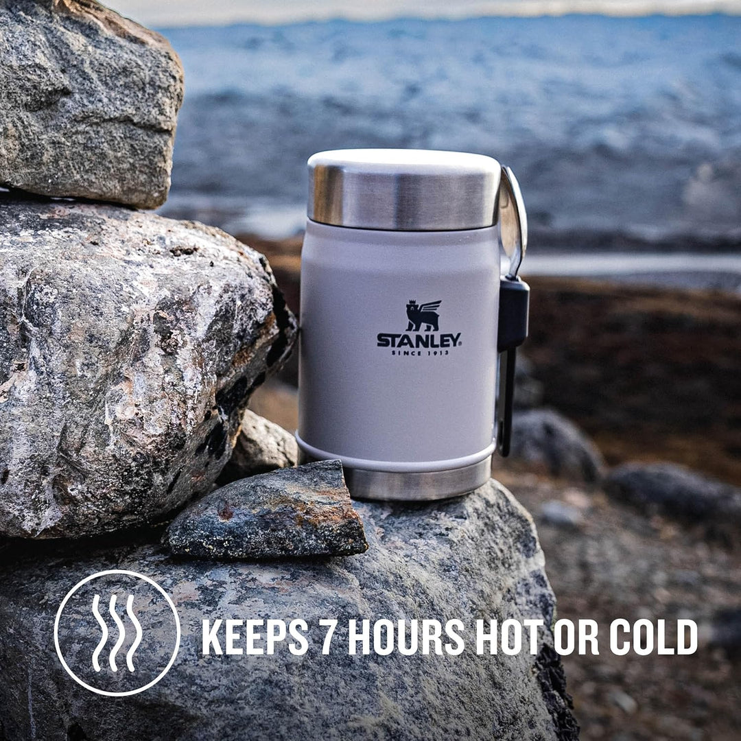 Stanley Classic Legendary Thermobehälter für Essen mit Spork 400 ml - Hält 7 Stunden Heiss oder Kalt