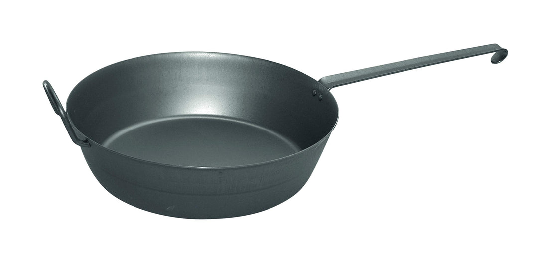 Riess, 0643-023, Eisenpfanne Tirol mit Gegengriff 32, EISENPFANNEN, Durchmesser 32 cm, Höhe 8,8 cm,