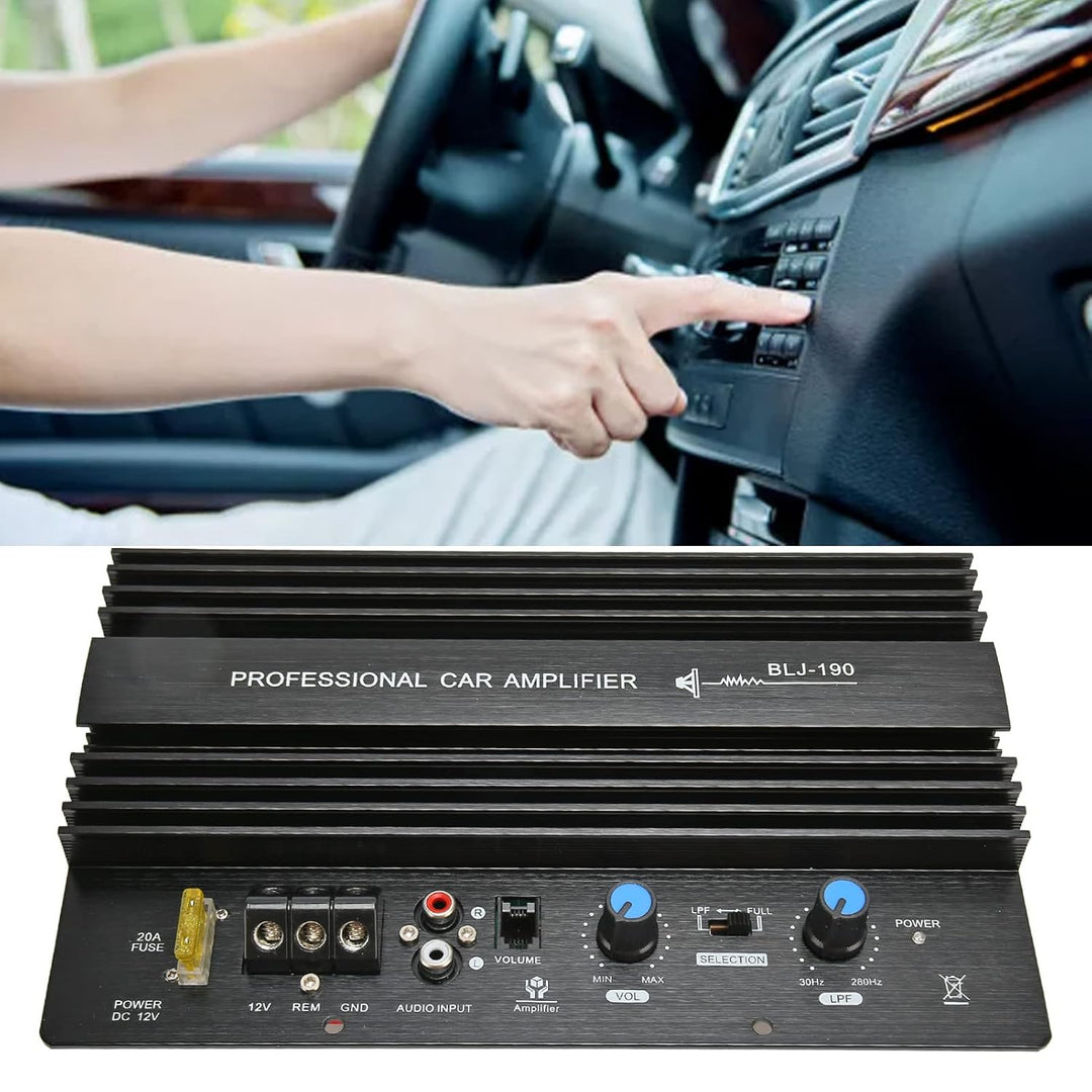 ciciglow BLJ-190 Auto-Leistungsverstärker, 1000 W Auto-Audio-Hochleistungsverstärker-Verstärkerplati