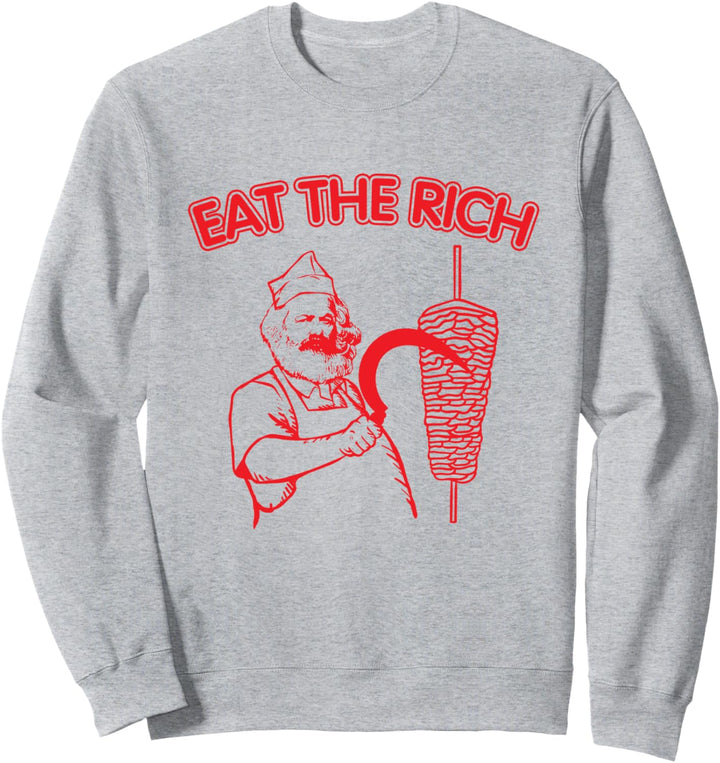 Der Marx Kebab "Eat the Rich" - Kebab Sweatshirt