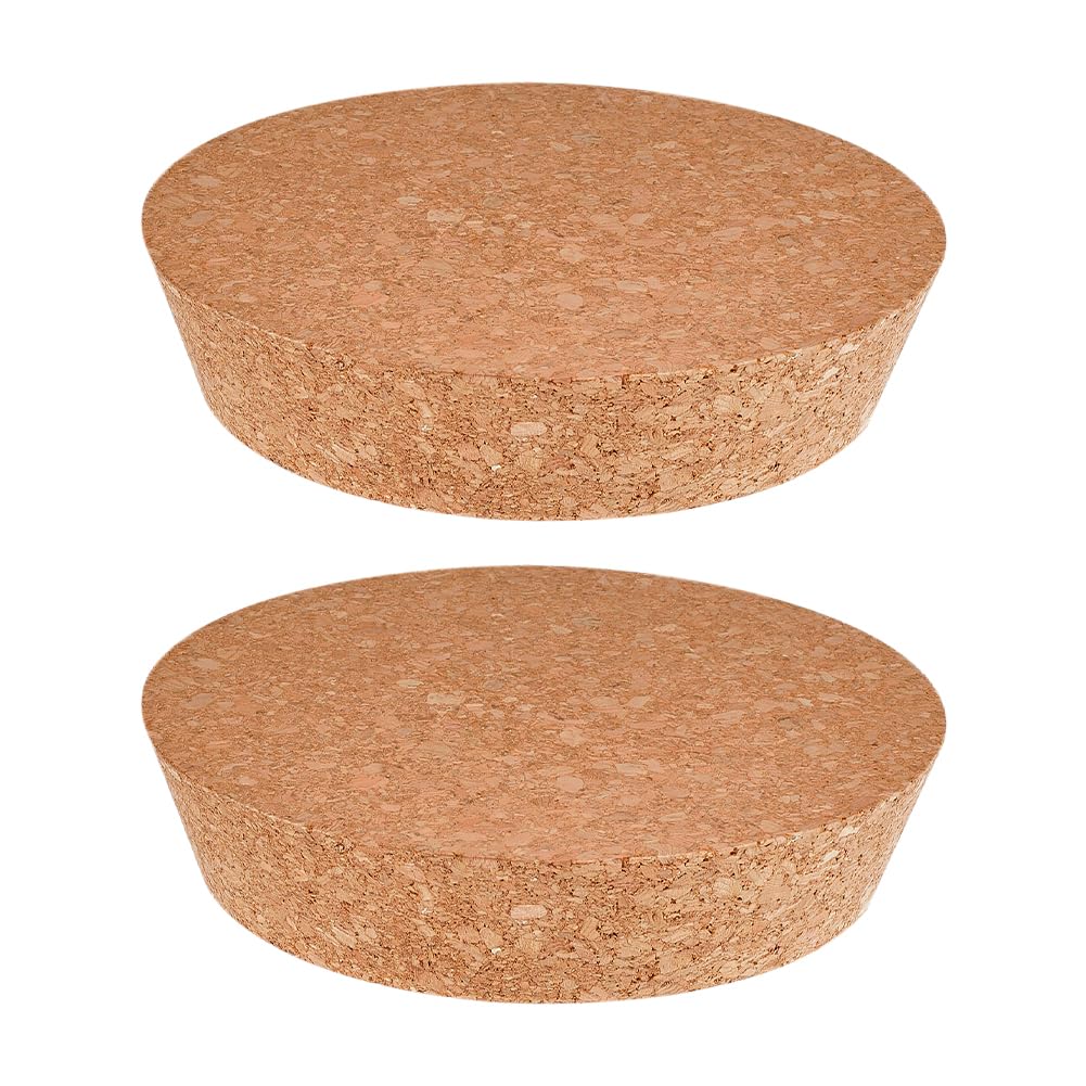 OLYCRAFT 2 Stück Grosse Konische Korken Holzkorken Deckel Flaschendeckel Korken 12~14 cm Weinflasche