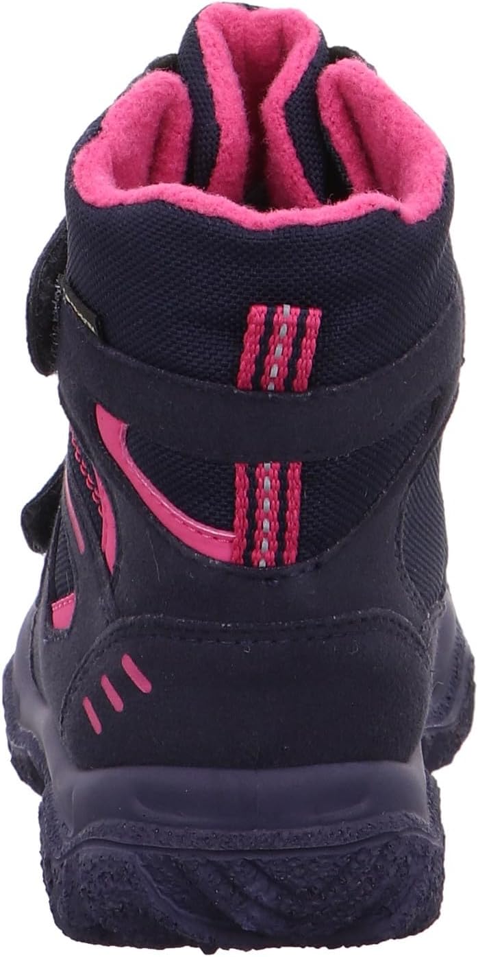 Superfit Mädchen Husky Warm Gefütterte Gore-tex Schneestiefel 28 EU Blau Rosa 8020, 28 EU Blau Rosa