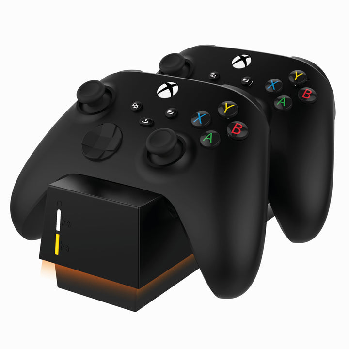 snakebyte Xbox Controller Ladestation- offiziell lizenziert - 2Std. Ultra-Schnellladung für 2 Xbox S