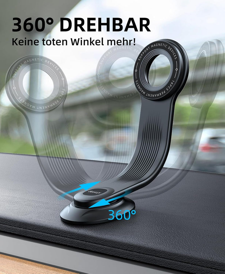 Beeasy Handyhalterung Auto für Magsafe Autohalterung, Magnet Handy Halterung Auto Armaturenbrett mit