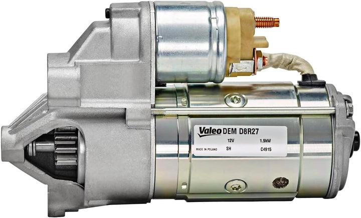 VALEO 438165 Starter Nennleistung: 1,9 kW Stop & Start: NO Zähnezahl: 11/12 zähne Spannung: 12 V Dre