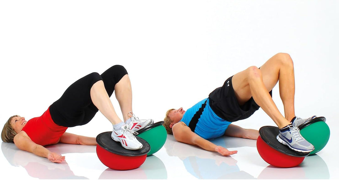 TOGU Jumper Balance Ball 2er-Set, rot & grün mini, 2er-Set, rot & grün mini