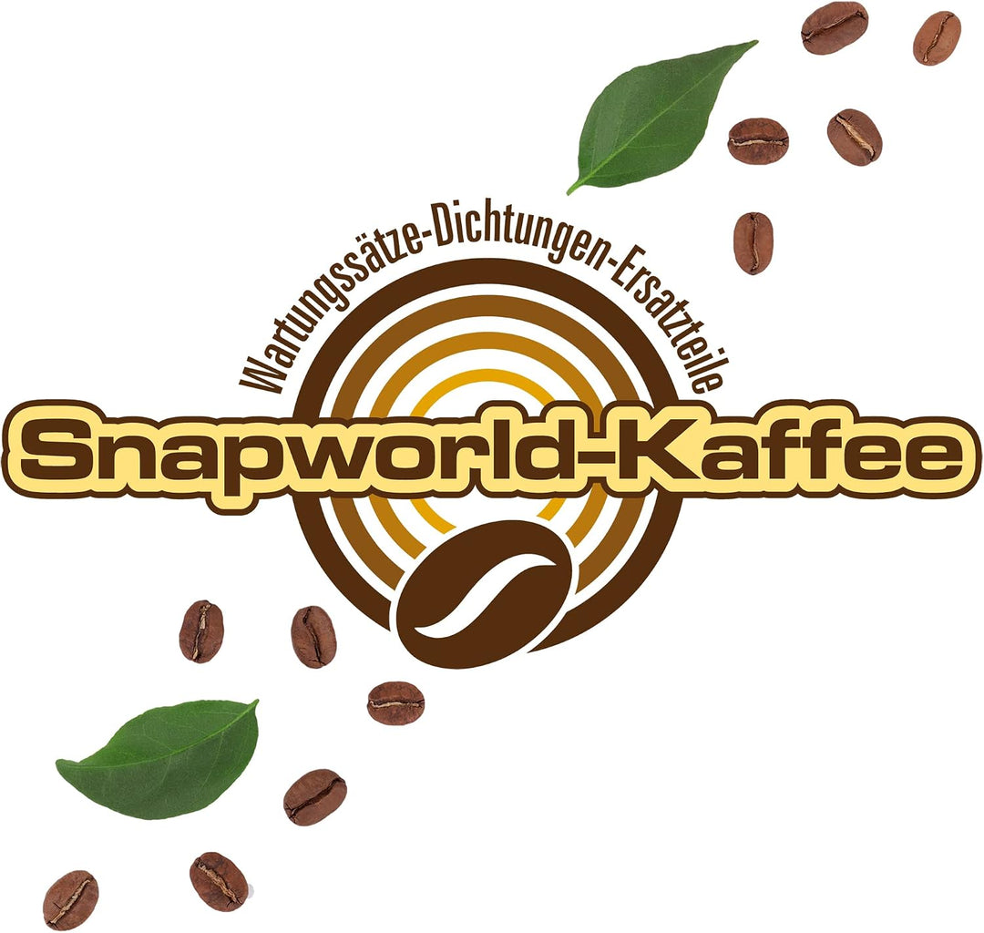 Snapworld-Kaffee Set 11tlg, Dichtung &amp; Schlauch für Siemens EQ Brühgruppe | Wartungssatz O-Ringe Kni