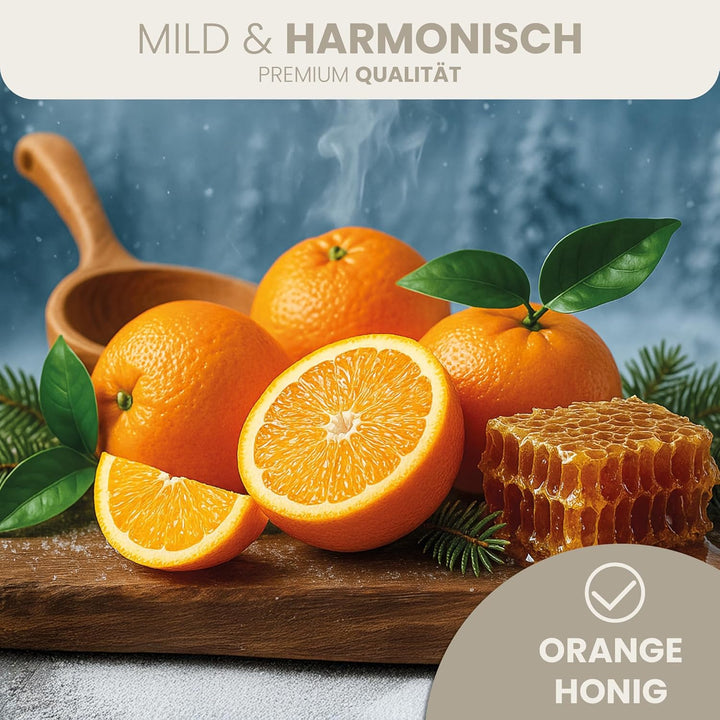 HAF Saunaaufguss Orange Honig 250 ml - Sauna Aufgussmittel mit natürlichen ätherischen Ölen - Saunad