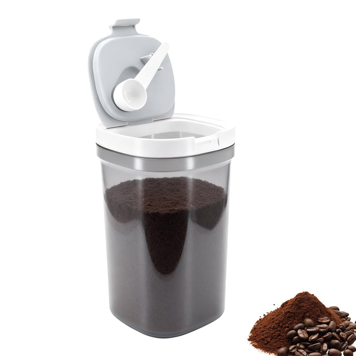 Kaffeeaufbewahrungsbehälter mit magnetischer Scoop,Lebensmittelaufbewahrungsbehälter für Küchenorgan