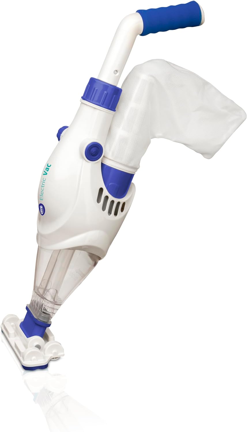 Gre VCB10 Elektric Vac - Elektrischer Poolreiniger, 37 l / h, blau 25W, 25W