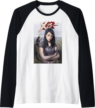 Marvel X-Men X-23 Cover Raglan