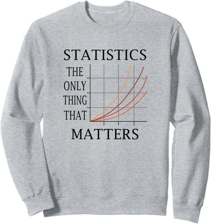 Statistics Matters Data Analyst Wissenschaftler Sweatshirt
