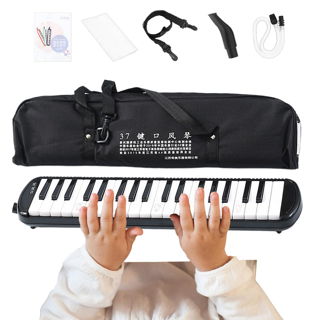 32 Tasten Melodica Für Kinder Melodica Instrument Mit Tragetasche Geeignet, Blasinstrument Mit 2 Wei