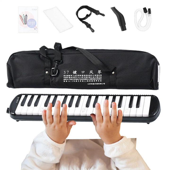 32 Tasten Melodica Für Kinder Melodica Instrument Mit Tragetasche Geeignet, Blasinstrument Mit 2 Wei