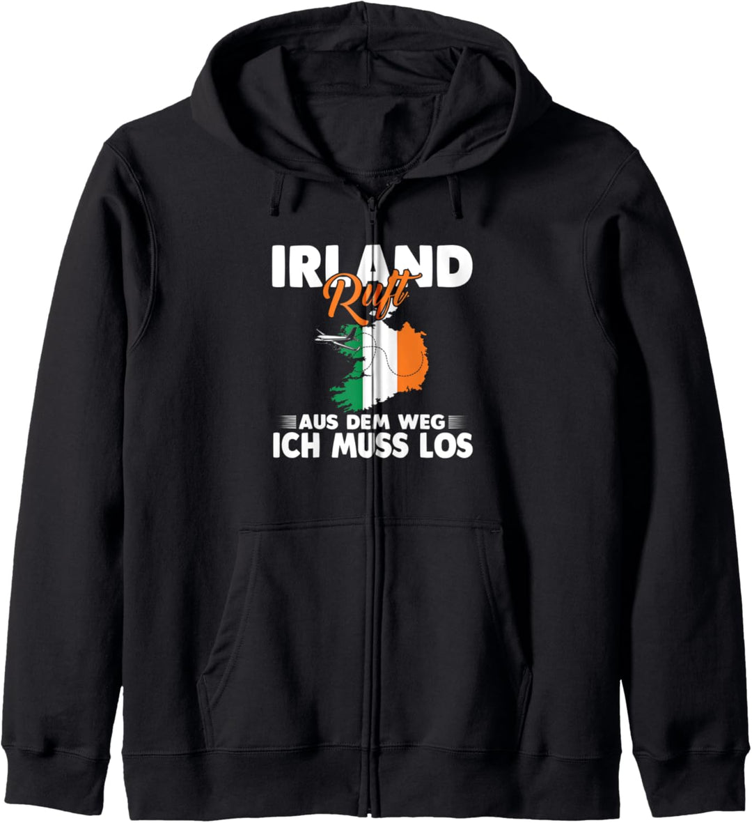 Irland ruft aus dem Weg ich muss los Kapuzenjacke
