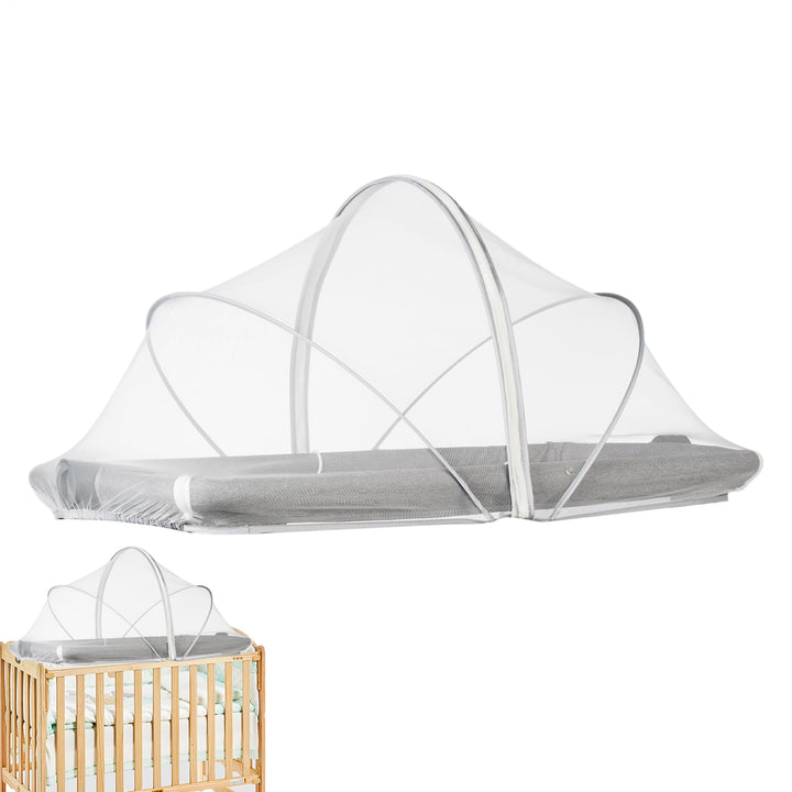 Für Stubenwagen, Netz, atmungsaktiv, faltbar, für Kinderbett, Kinderwagen, Terrasse, Hängematte für