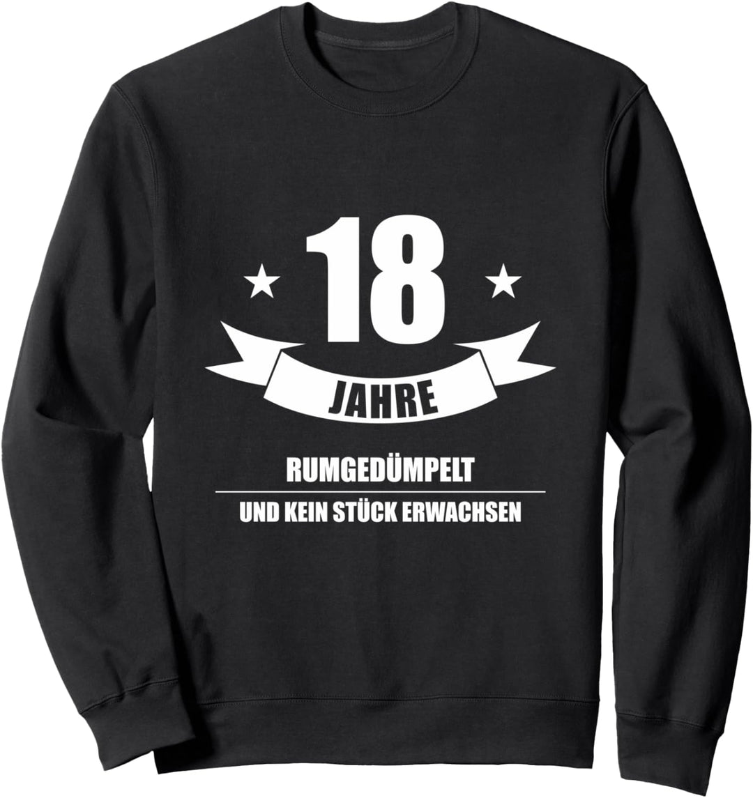 18 Jahre Geburtstag Sohn Tochter lustiges 18 Geburtstag Sweatshirt