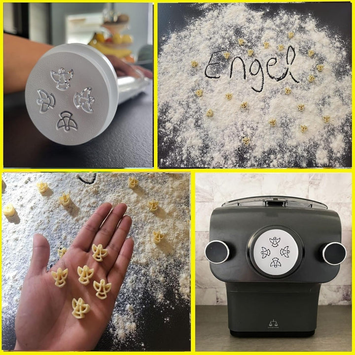 MY PASTA – Engel – Nudelmaschinen-Scheibenmatrizen | Advance Pasta-Scheibenmatrize für hausgemachte,