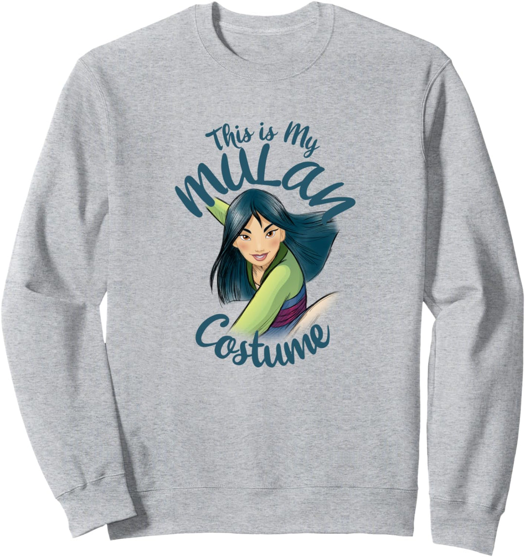 Disney Mulan This Is My Costume Halloween Sweatshirt