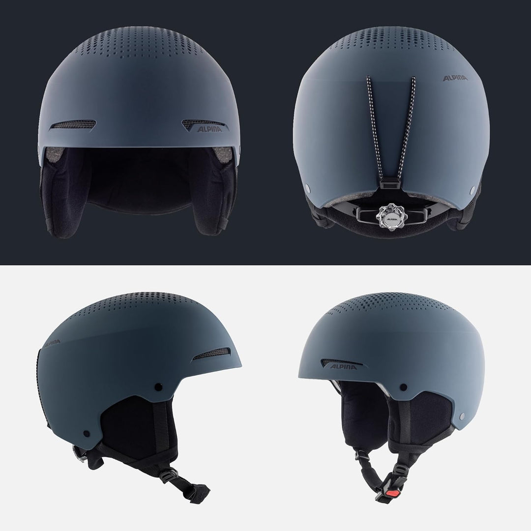 Alpina Herren Skihelm ARBER Tinte matt (Rosa) 54-58, Tinte matt (Rosa) 54-58