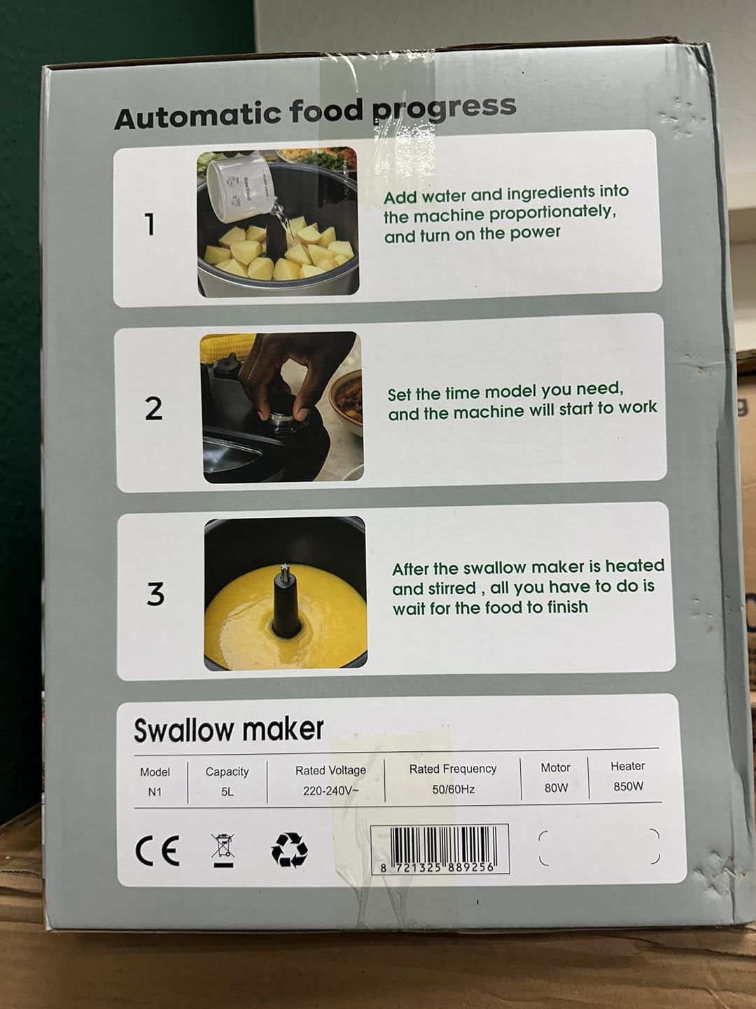 Swallow Maker by Afroshop Mama T | Schnelle Fufu-Zubereitung