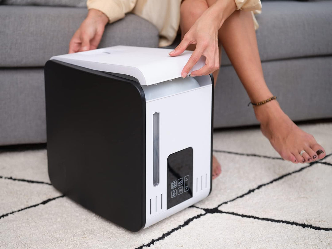 BONECO Verdampfer S450 I Luftbefeuchter I 7L Wassertank I Räume bis 100 m² I Aroma Funktion I Touch-