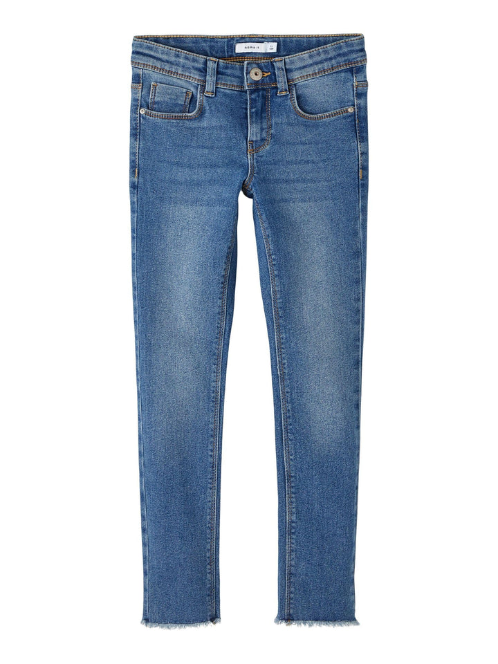 NAME IT Girl Jeans Skinny Fit 92 Medium Blue Denim, 92 Medium Blue Denim