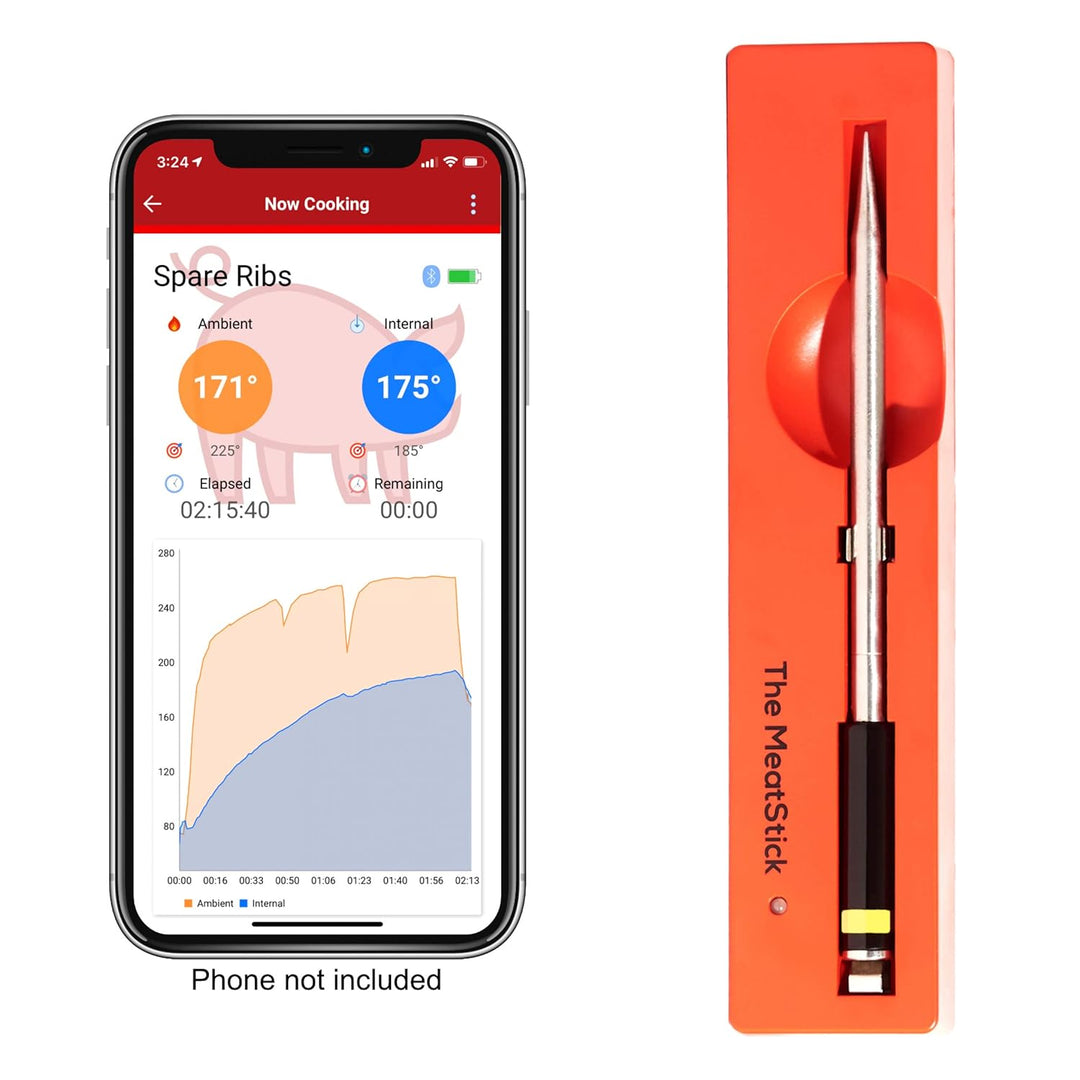 The MeatStick BR651 Set 3: mit WiFi Bridge, Ladegerät und Transporttasche