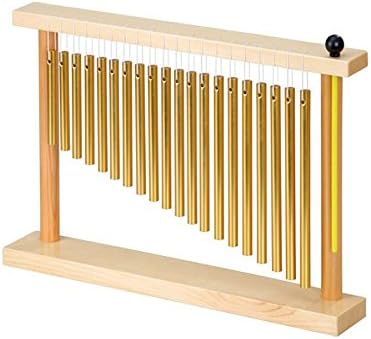 Betzold Musik - Bar Chime mit Holz-Stativ und Schlägel - Schule Musikunterricht NoColor, NoColor