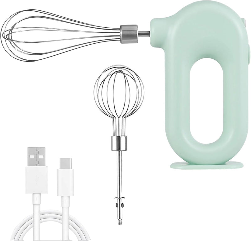 Schnurloser Handmixer, Mini-Elektro-Handmixer, Wiederaufladbarer USB-Mini-Ei-Schläger Für Den Hausha