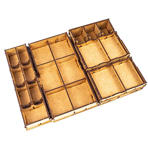 docsmagic.de Organizer Insert for Clans of Caledonia Box - Einsatz, Clans of Caledonia