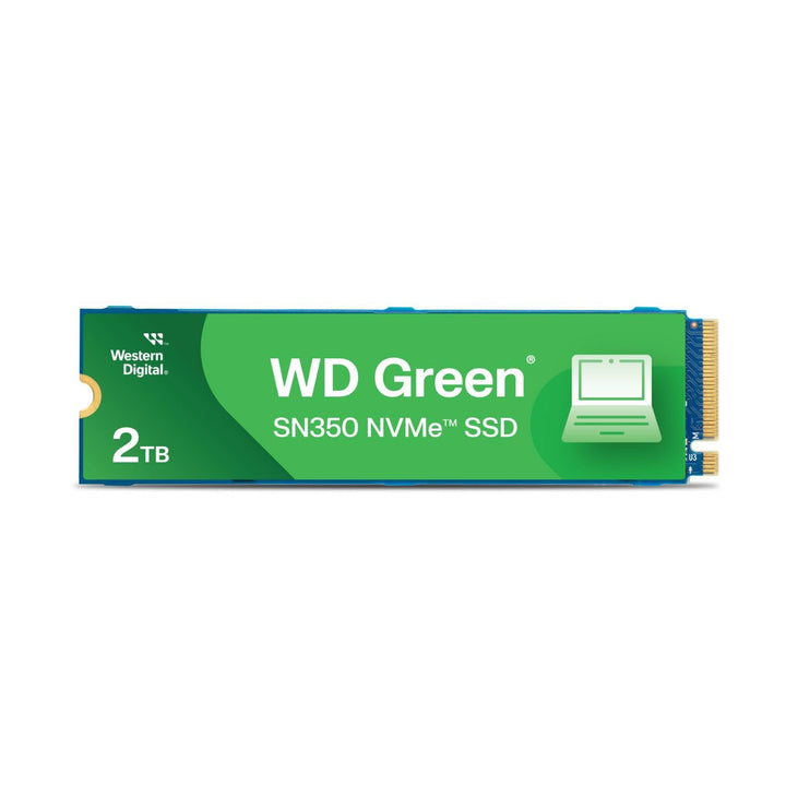 WD Green™ SN350 NVMe SSD Festplatte 2 TB, M.2 2280 (Schnelle NVMe™-Leistung von bis zu 2.400 MB/s, s