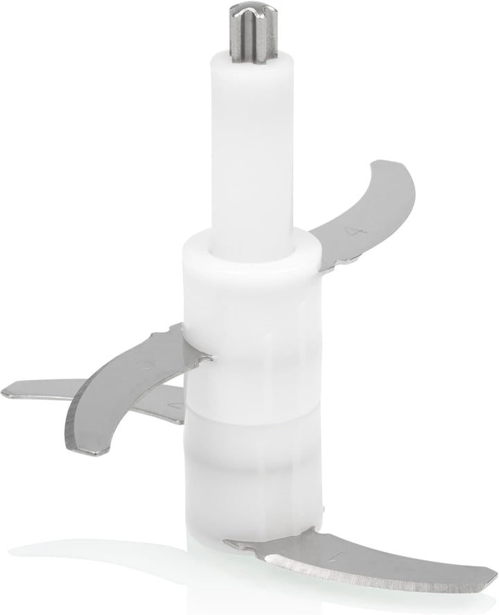 Tristar Zerkleinerer mit 1 L Glasbehälter, 4 Edelstahlklingen, 400 W Motor, Kompaktes Design, Spülma