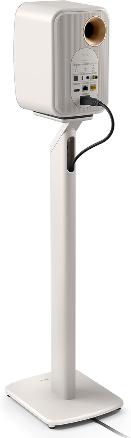KEF S1 Standfuss für LSX- und LSX II-Aktivlautsprecher (Paar), Grau LSX S1 Grau, LSX S1 Grau