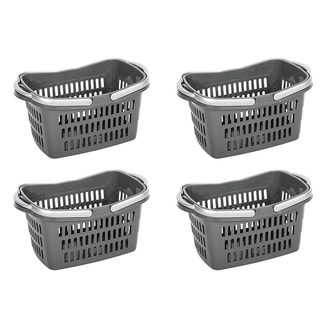 Rival Einkaufskorb mit 2 Griffen, Grösse:gross (4 Stück), gross (4 Stück)
