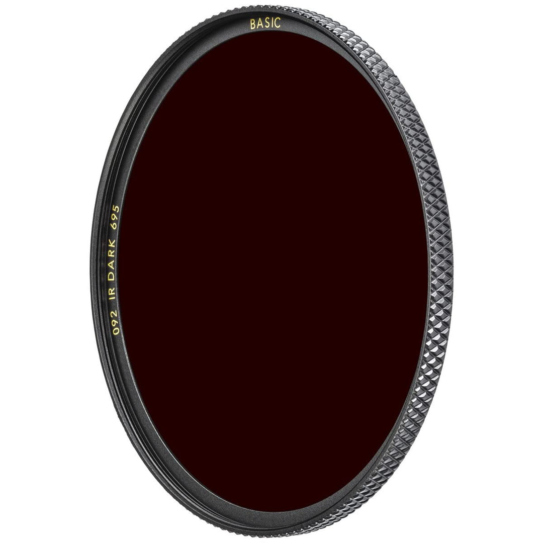 B+W Infrarotfilter dunkelrot 092 Basic 49mm