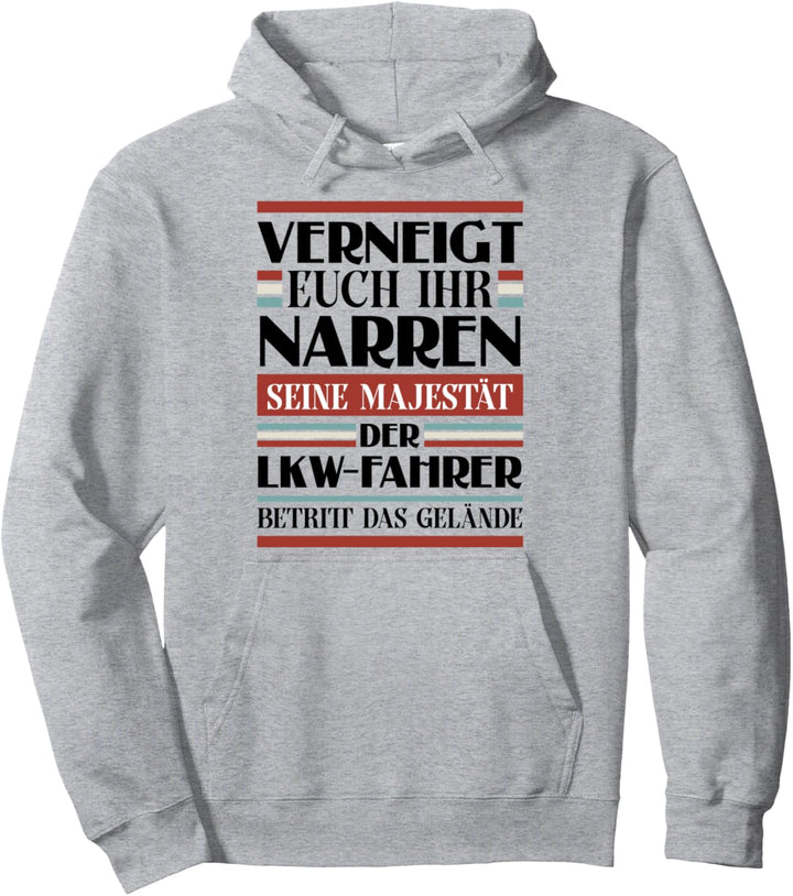 LKW Fahrer Geschenk Grafik Geschenke Zubehör Lustig Mann Lkw Pullover Hoodie