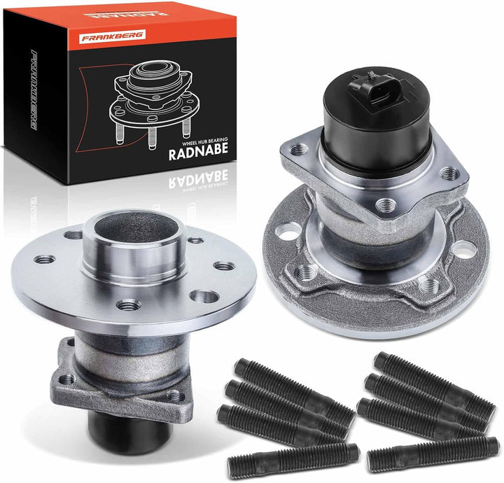 Frankberg 2x Radnabe Radlagersatz Hinterachse Kompatibel mit Astra G F48 F08 Schrägheck 1998-2009 As