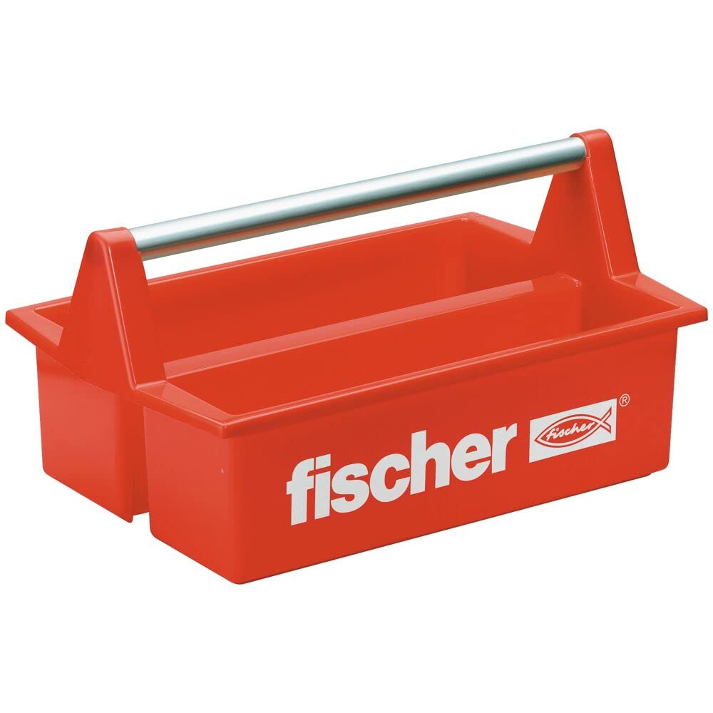 fischer Werkzeugkasten, der robuste und geräumige Werkzeugkoffer für professionelle Handwerker und p