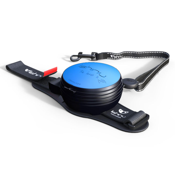 Lishinu3 Hundeleine mit Full-Stop L (13-40kg) blau