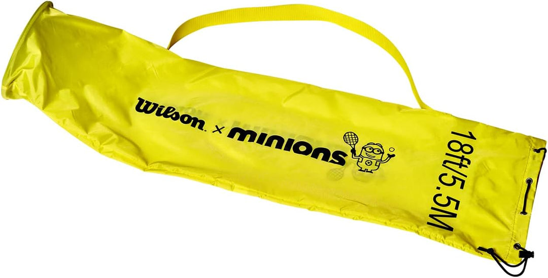 Wilson Tennisnetz Minions Mit Tragetasche, Mit Tragetasche