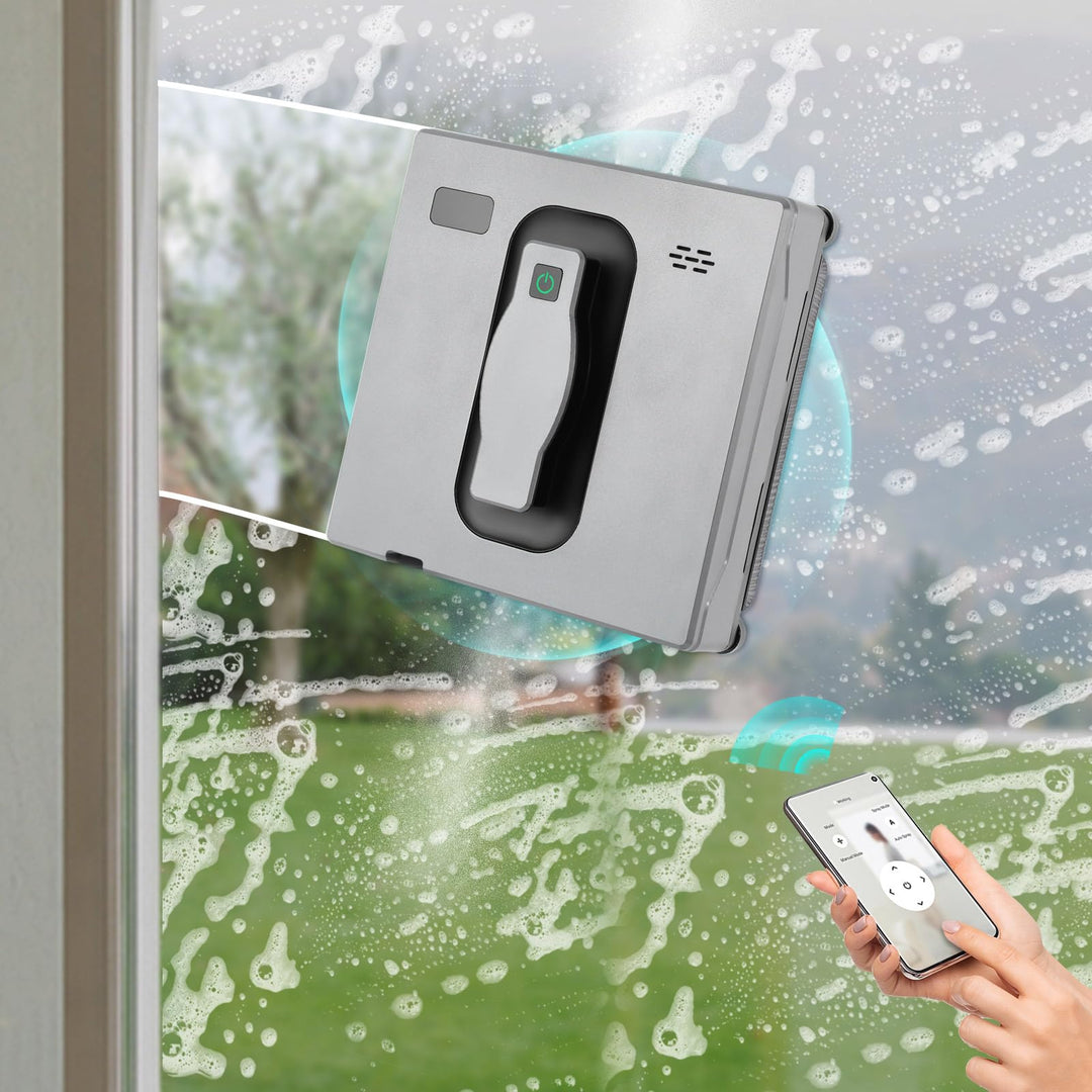 Doppel-Sprüh Fensterputzroboter Automatischer Fensterreiniger Roboter, Fensterreinigungsmaschine, 25