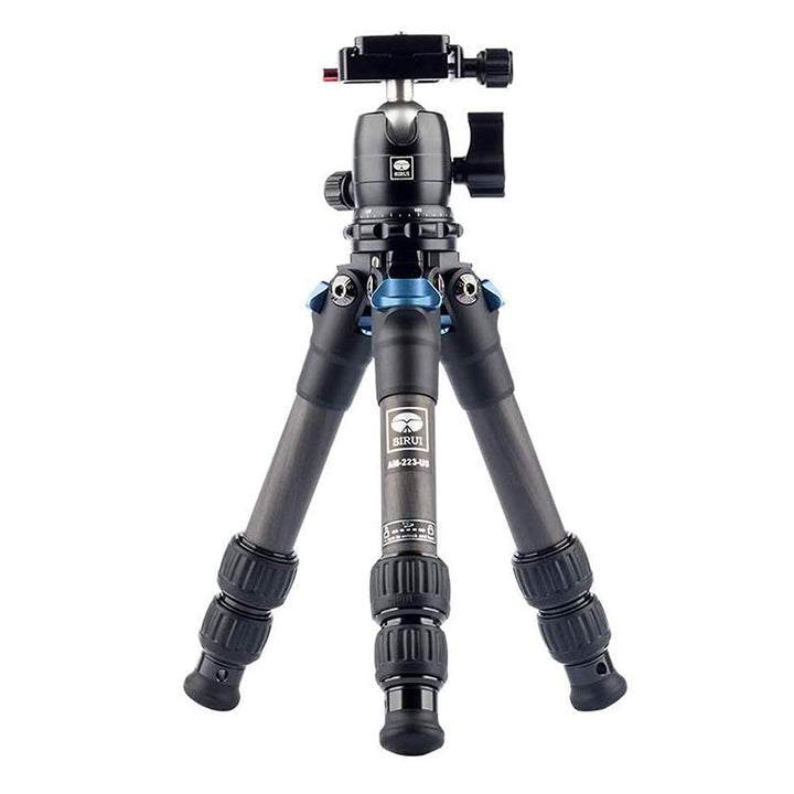 SIRUI AM-223+B-00K Stativ Mini Tripod Kamera Dreibeinstativ Carbon Ministativ Tischstativ 42,3 cm mi
