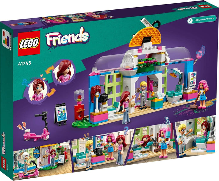 LEGO 41743 Friends Friseursalon Set mit Paisley und Olly Mini-Puppen den 2023 Figuren, kreativ austa